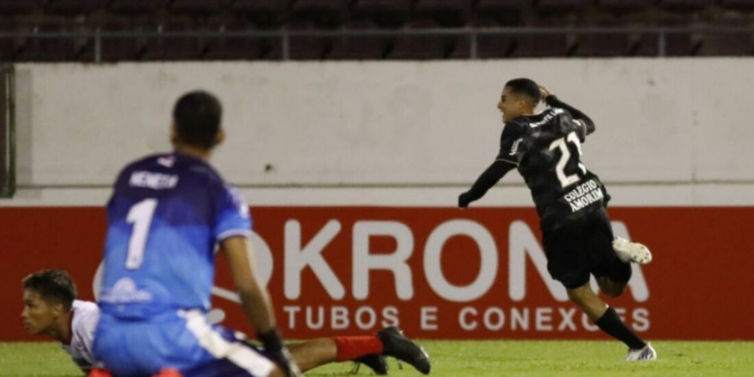 Copinha: Corinthians arranca vitória para permanecer 100%