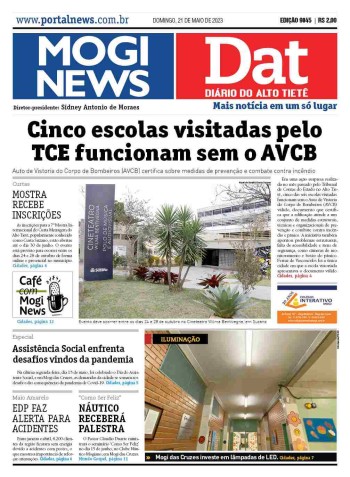 MOGI NEWS / DIÁRIO DO ALTO TIETÊ - 21 Maio 2023