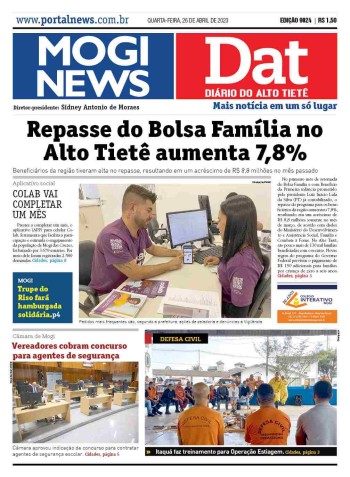 MOGI NEWS / DIÁRIO DO ALTO TIETÊ - 26 Abril 2023