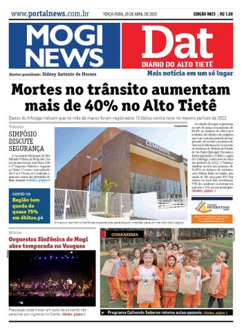 MOGI NEWS / DIÁRIO DO ALTO TIETÊ - 25 Abril 2023