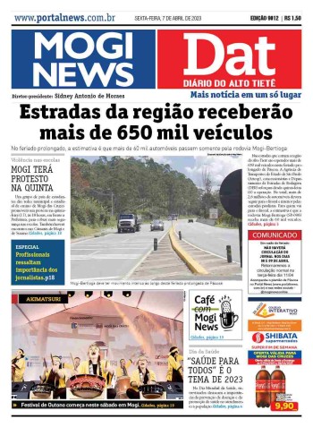 MOGI NEWS / DIÁRIO DO ALTO TIETÊ - 07 Abril 2023