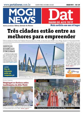 MOGI NEWS / DIÁRIO DO ALTO TIETÊ - 06 Abril 2023