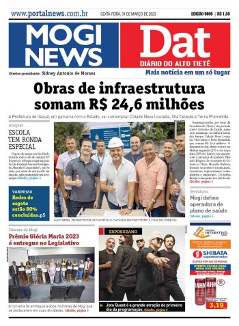 MOGI NEWS / DIÁRIO DO ALTO TIETÊ - 31 Março 2023