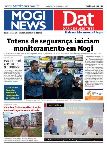 MOGI NEWS / DIÁRIO DO ALTO TIETÊ - 25 Março 2023