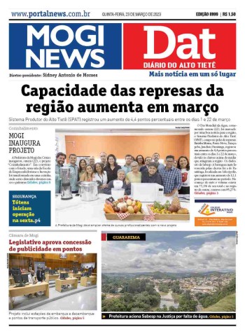 MOGI NEWS / DIÁRIO DO ALTO TIETÊ - 23 Março 2023