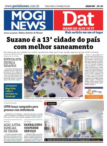 MOGI NEWS / DIÁRIO DO ALTO TIETÊ - 21 Março 2023