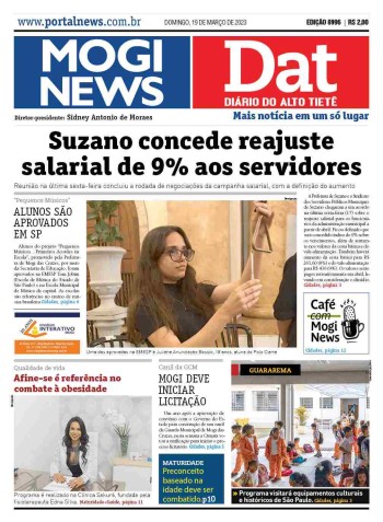 MOGI NEWS / DIÁRIO DO ALTO TIETÊ - 19 Março 2023