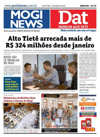 MOGI NEWS / DIÁRIO DO ALTO TIETÊ - 17 Março 2023