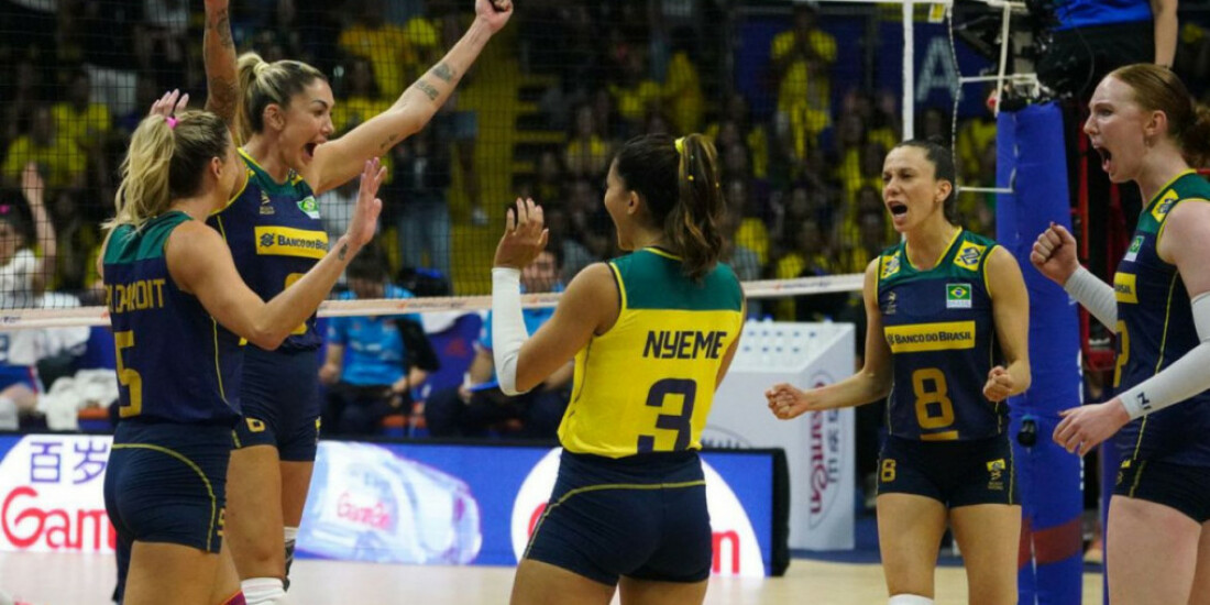 Liga das Nações: Brasil derrota bicampeã mundial Sérvia