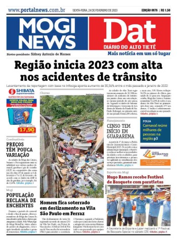 MOGI NEWS / DIÁRIO DO ALTO TIETÊ - 24 Fevereiro 2023