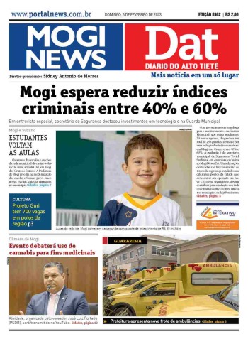 MOGI NEWS / DIÁRIO DO ALTO TIETÊ - 05 Fevereiro 2023