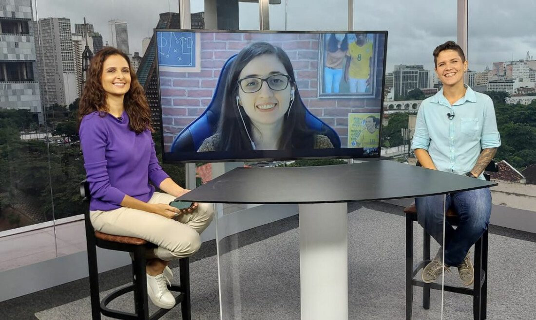 Videocast Copa Delas estreia na tela da TV Brasil