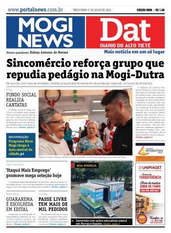 Mogi News/Dat 11 de julho de 2023