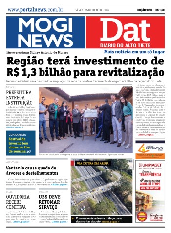 Mogi News/Dat 15 de julho de 2023