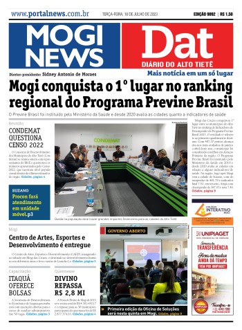 Mogi News/Dat 18 de julho de 2023