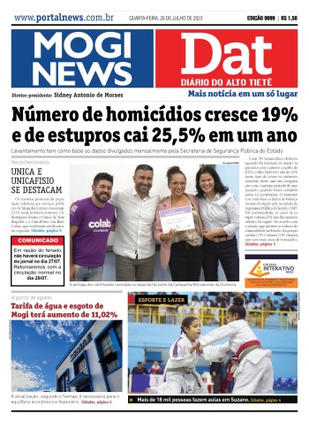 Mogi News/Dat 26 de julho de 2023