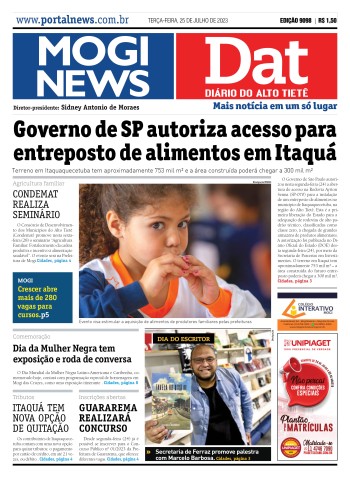 Mogi News/Dat 25 de julho de 2023