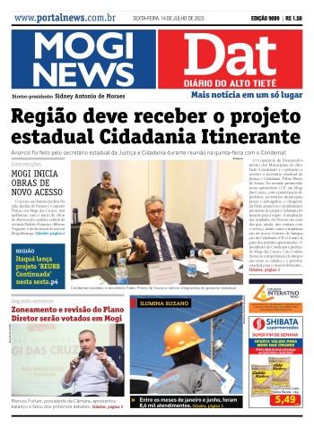 Mogi News/Dat 14 de julho de 2023