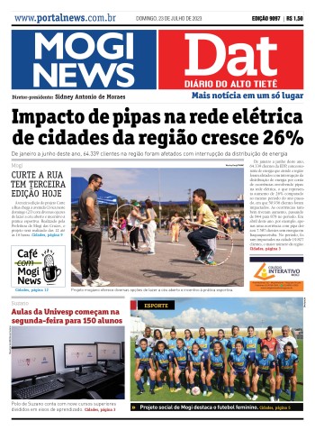 Mogi News/Dat 23 de julho de 2023