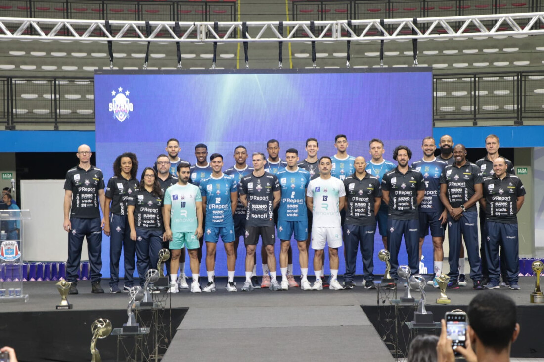 Suzano Vôlei anuncia novo técnico em evento de apresentação da temporada 2023/24