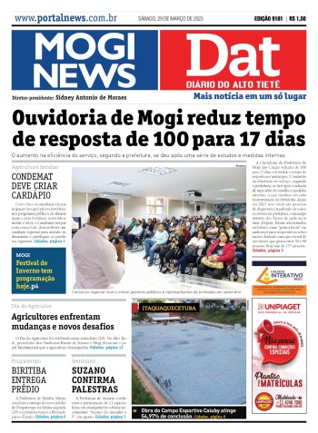 Mogi News/Dat 29 de julho de 2023