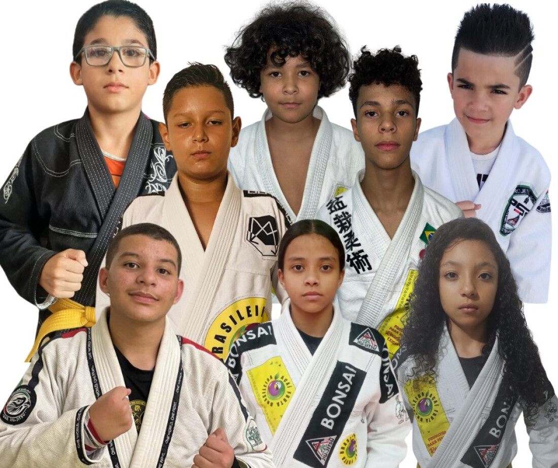 Atletas do jiu-jítsu Suzano participam do Campeonato Sul Americano de Crianças 2023