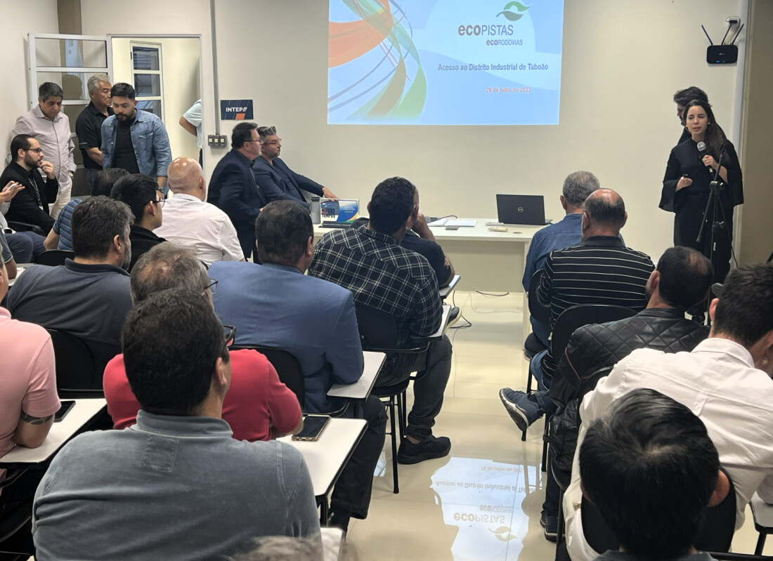  Projeto da pista marginal, que dará acesso do Taboão à Ayrton Senna, é apresentado à Agestab