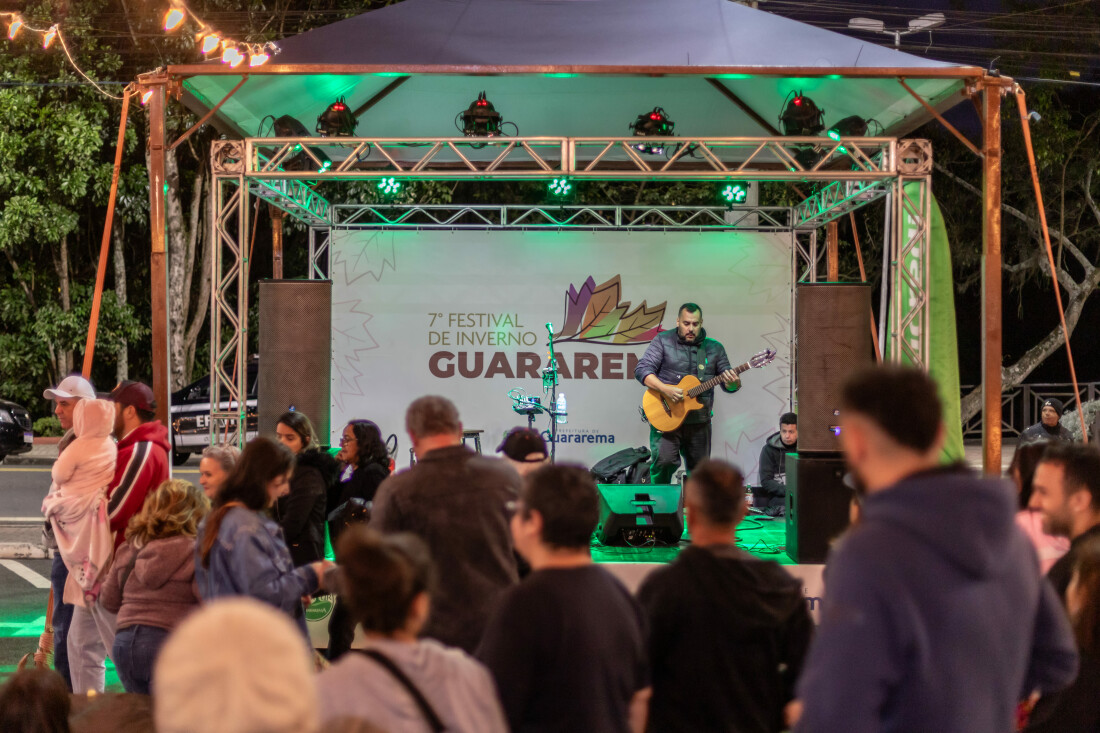 7º Festival de Inverno de Guararema movimenta 80 mil pessoas