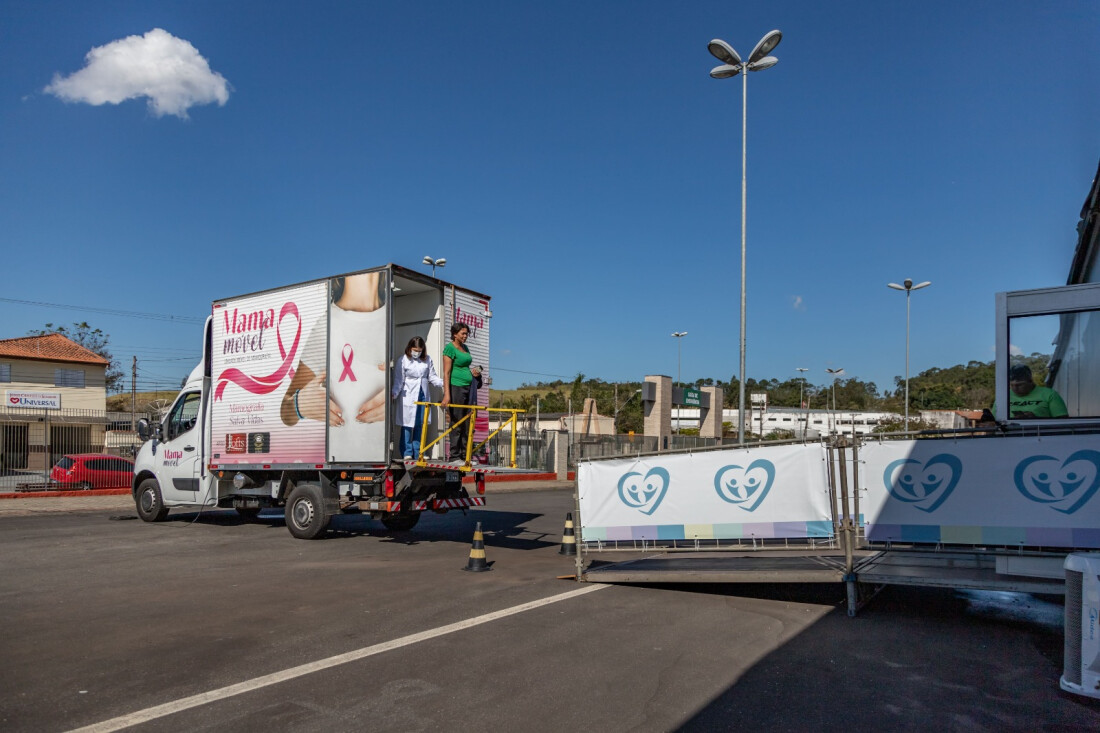 Mais de 700 mulheres são atendidas pela Unidade Móvel de Mamografia em Guararema