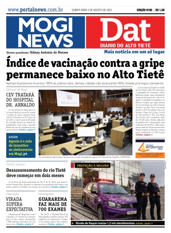 Edição Mogi News/Dat - 03 de agosto de 2023