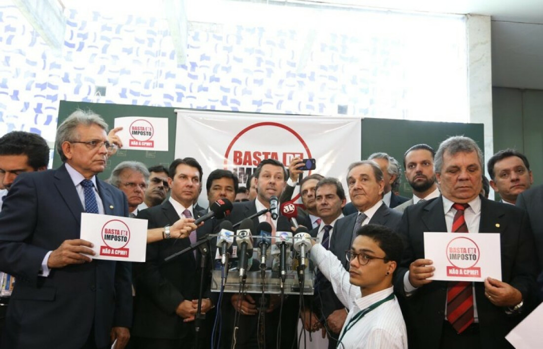 Grupo de parlamentares lança movimento contra a CPMF