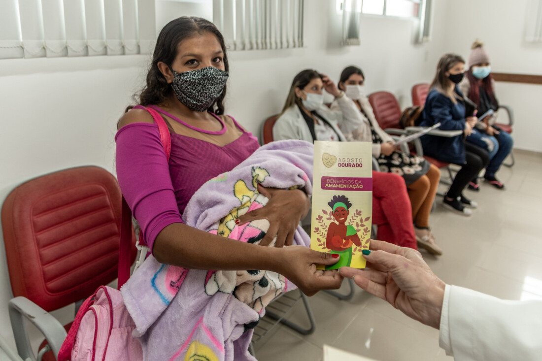 Saúde de Guararema promove campanha Agosto Dourado