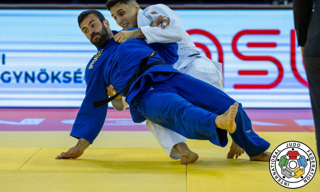 Guilherme Schmidt é vice-campeão do Masters de Judô na Hungria
