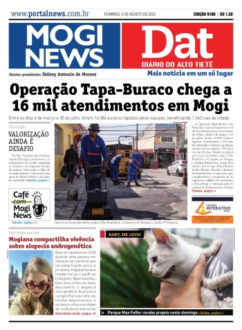 Edição Mogi News/Dat - 06 de agosto de 2023