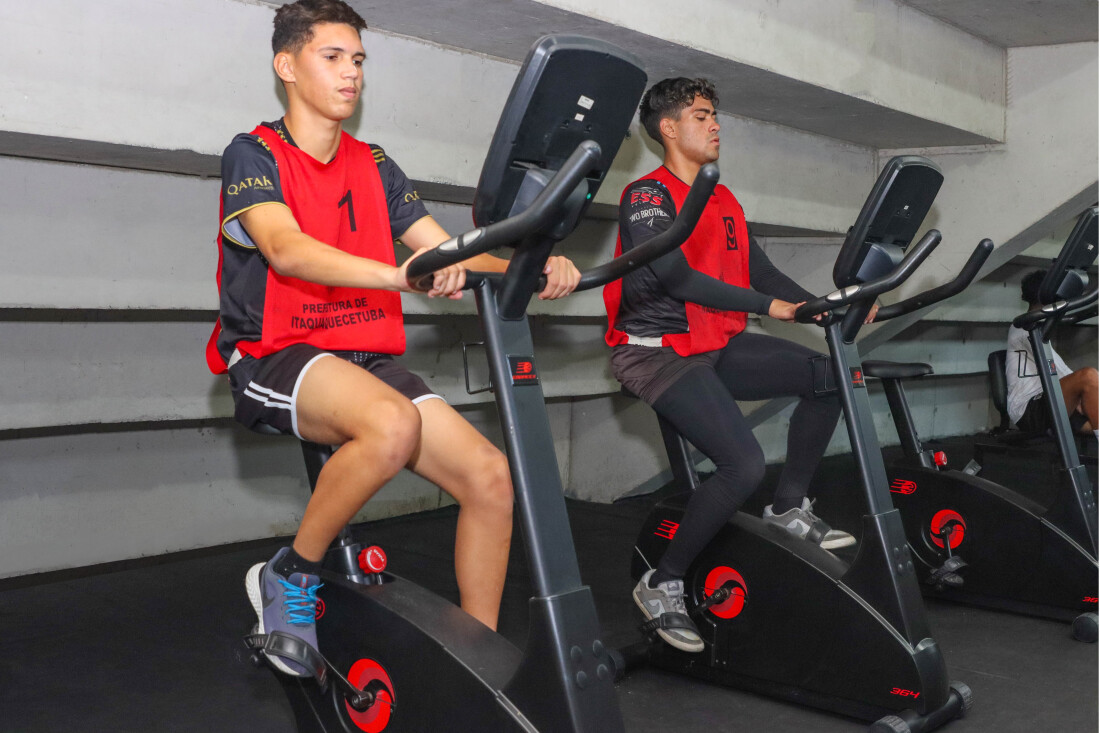 Ginásio da Vila Japão, em Itaquá, agora conta com academia esportiva