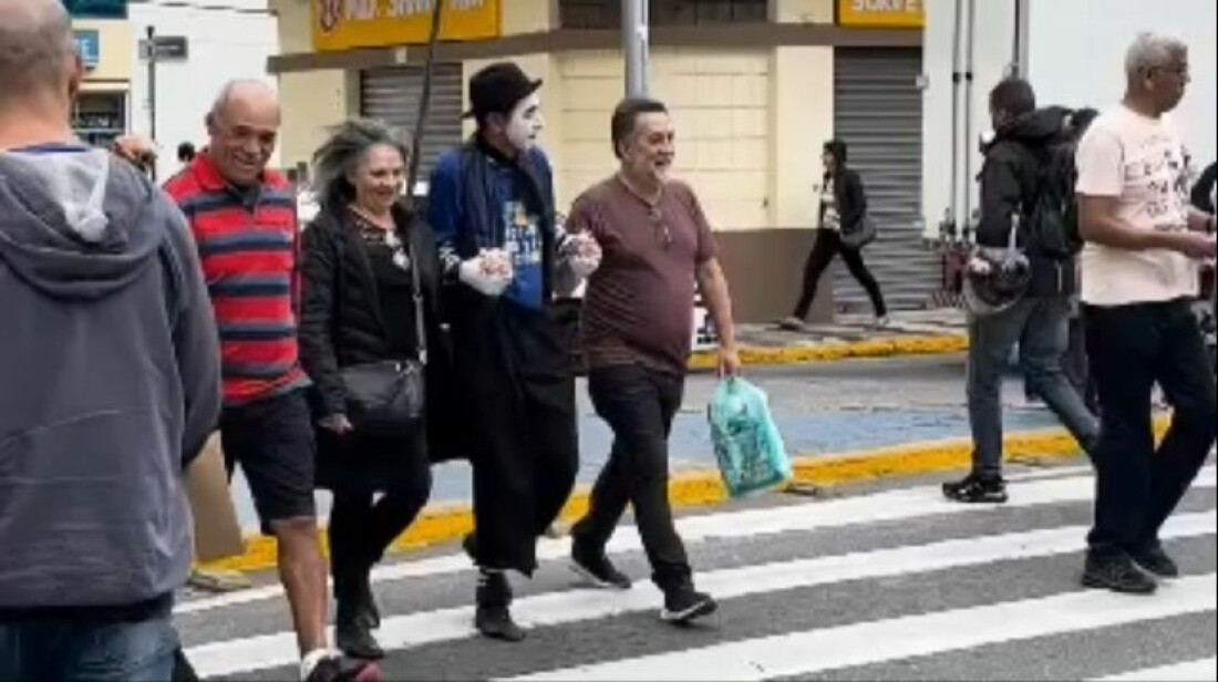 Prefeitura de Mogi das Cruzes celebra o Dia do Pedestre com ação educativa em pontos de grande circulação