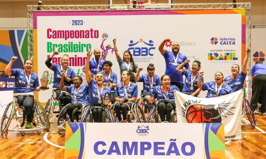 APP conquista Brasileiro feminino de basquete em cadeira de rodas