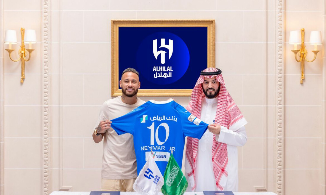Neymar assina com clube saudita Al-Hilal e confirma saída do PSG
