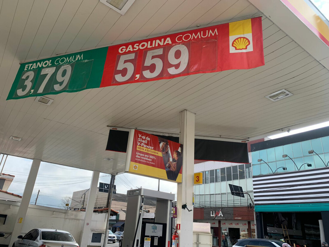 Postos de combustíveis têm queda no movimento com aumento de preços