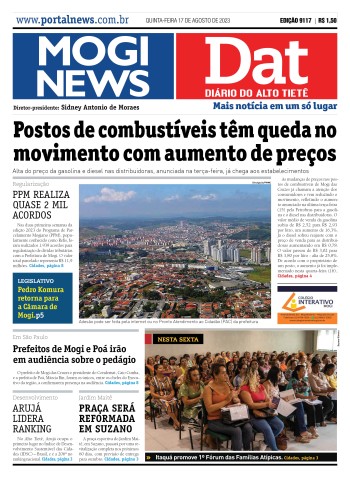 Edição Mogi News/DAT - 17 de agosto de 2023
