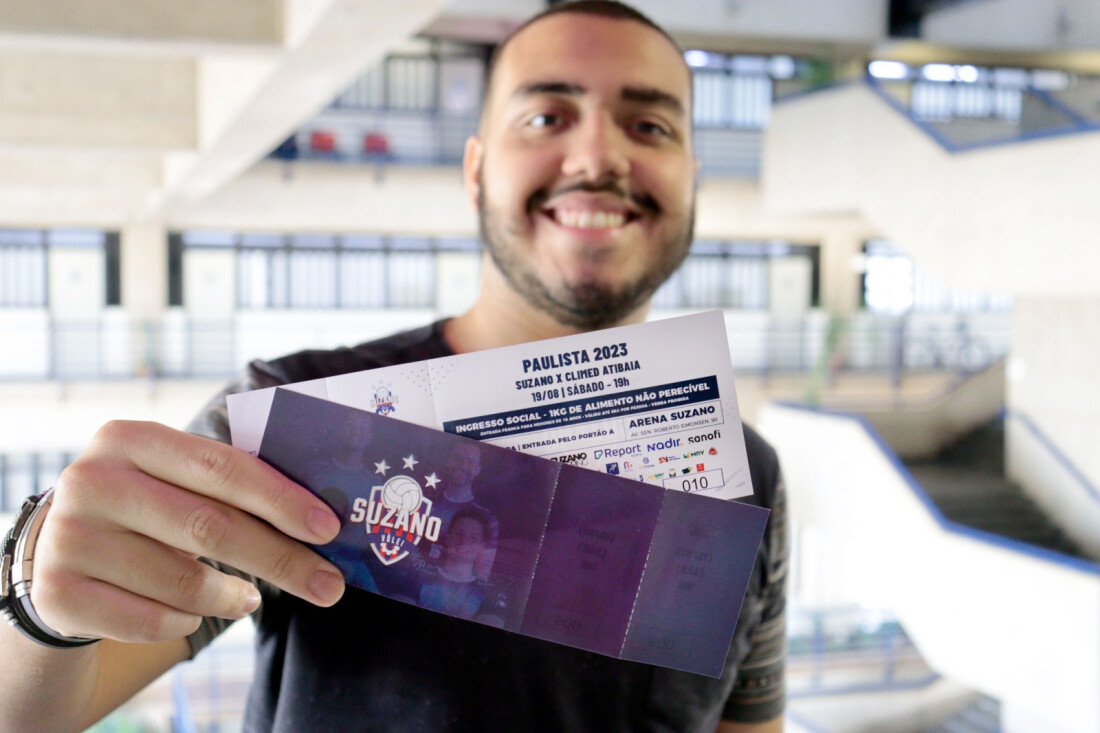Fundo Social dá início à troca de ingressos para estreia do Suzano Vôlei