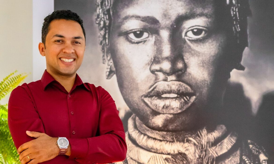 Exposição, no Rio, destaca cultura negra em desenho hiper realista