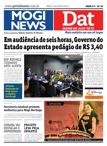 Edição Mogi News/DAT - 19 de agosto de 2023