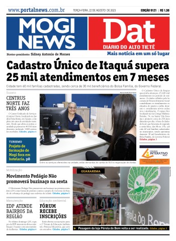 Edição Mogi News/DAT - 22 de agosto de 2023