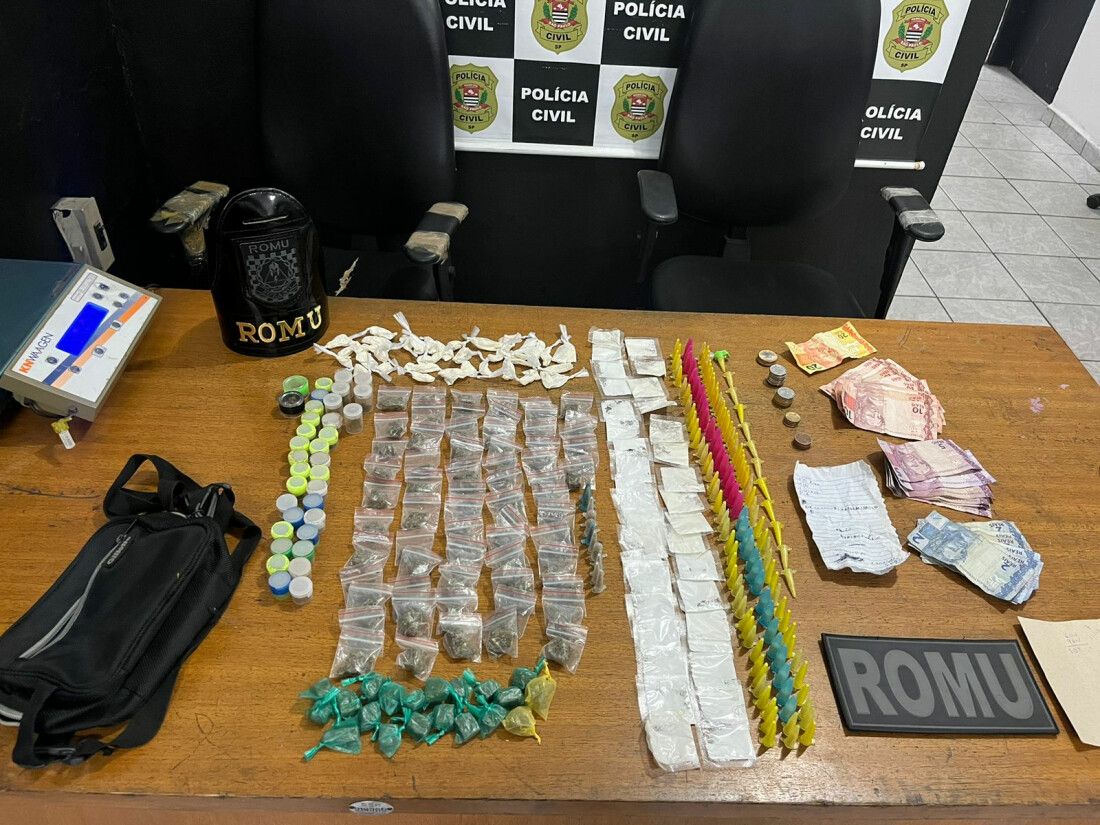 Romu impede tráfico de drogas em Suzano