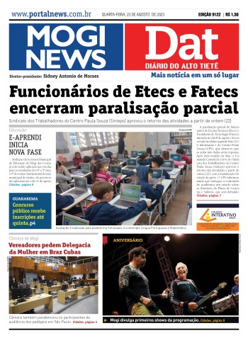 Edição Mogi News/DAT - 23 de agosto de 2023