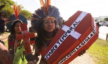 No Senado, indígenas dizem que marco temporal é inconstitucional