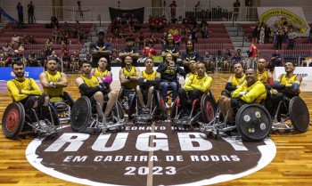 Santer é campeão do Brasileiro de rúgbi em cadeira de rodas