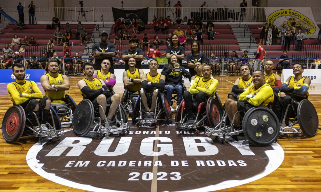 Santer é campeão do Brasileiro de rúgbi em cadeira de rodas