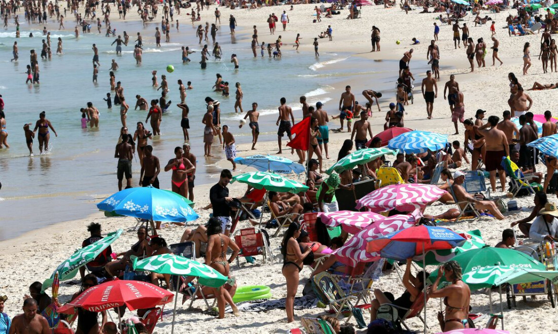 Rio tem o dia mais quente do inverno, mas frente fria chega ainda hoje